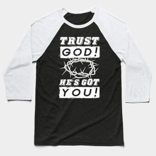 Glaube, Gott, Liebe, Hoffnung, Hope, Faith, God Baseball T-Shirt